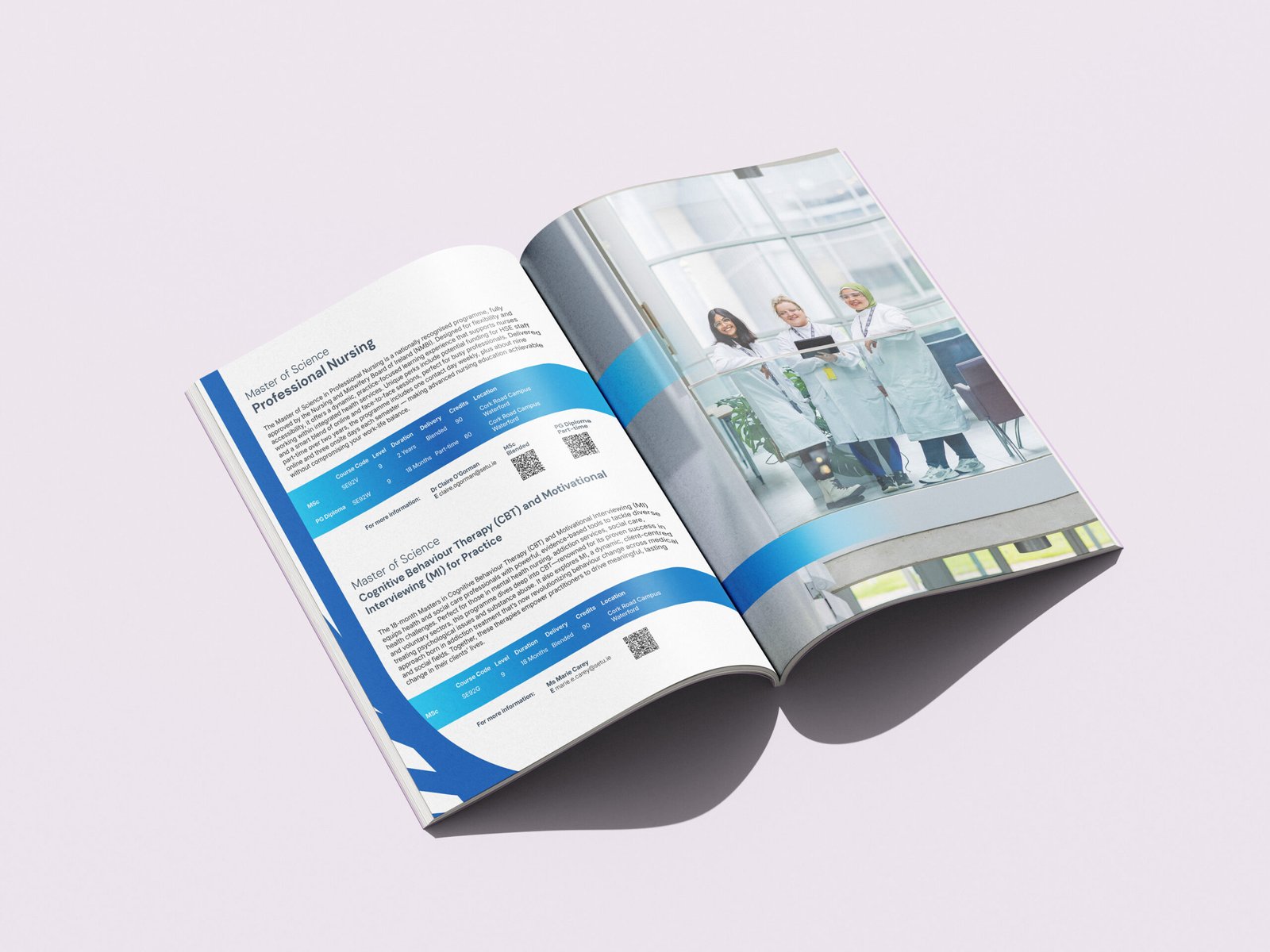 Postgraduate Brochure Spread